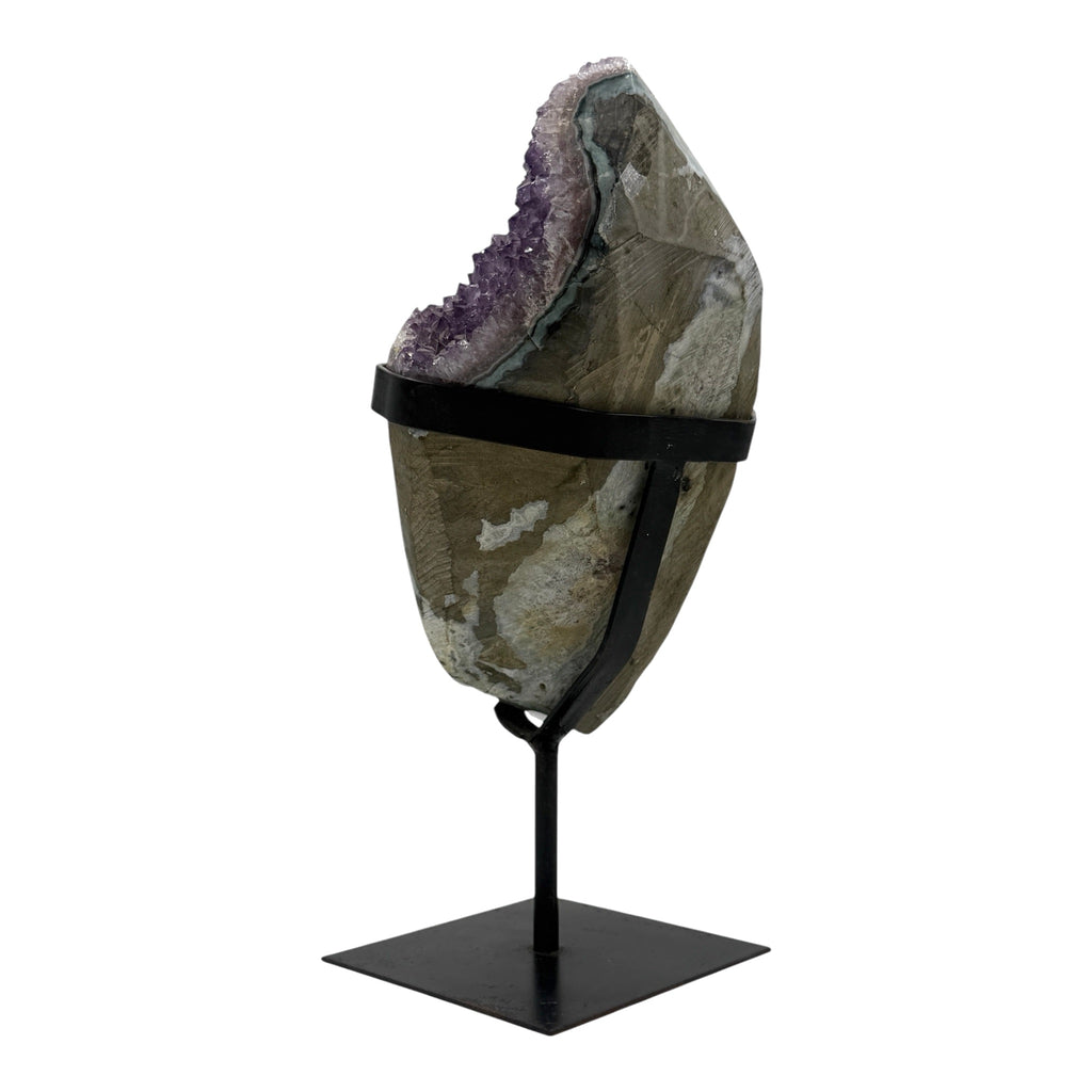 Amethyst + Stand (12" Total Height)