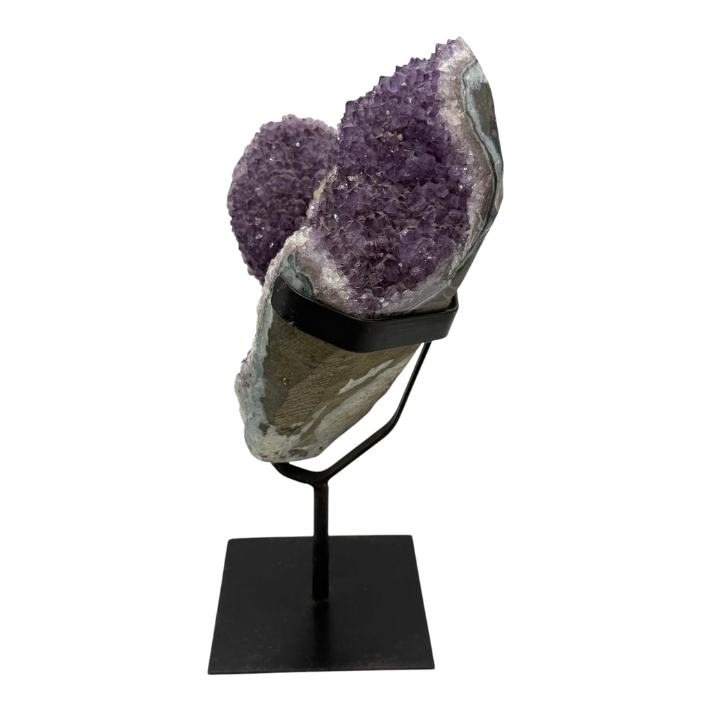 Amethyst + Stand (12" Total Height)