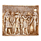 Anubis and Isis Plaque