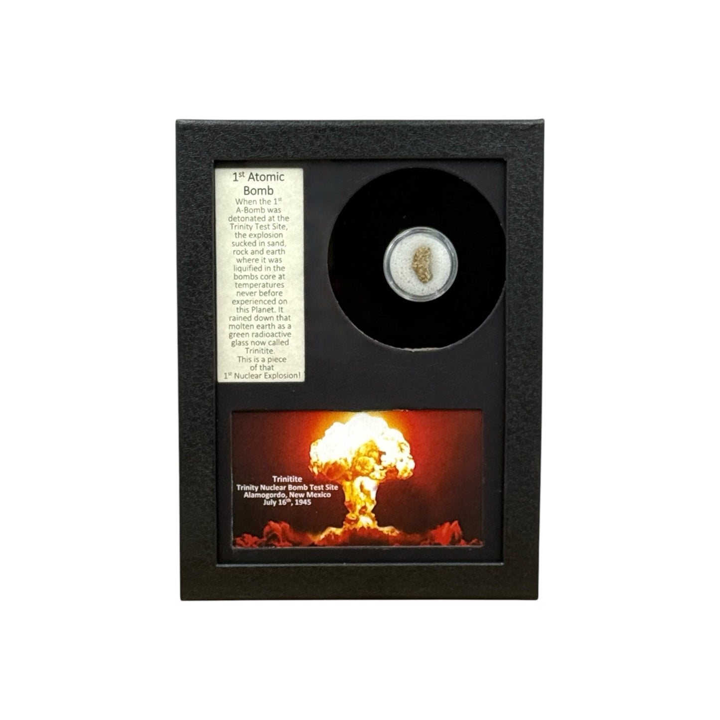 1st Atomic Bomb Display