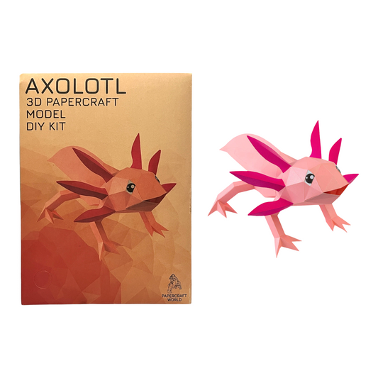 PaperCraft 3D Model (Axolotl)