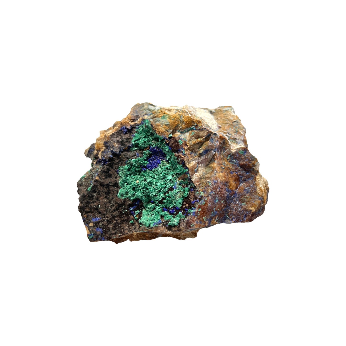 Azurite Malachite in Matrix (.94 lbs)