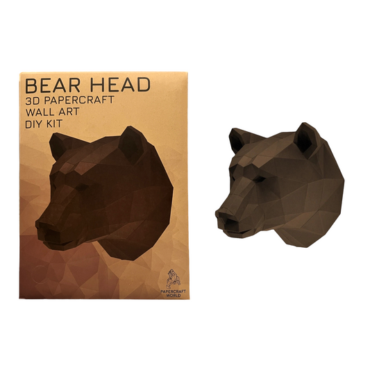 PaperCraft 3D Model (Bear Head)