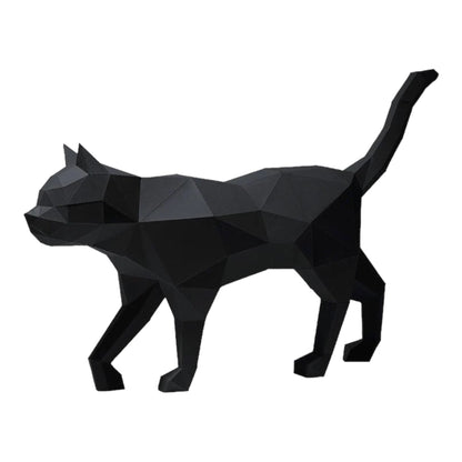 PaperCraft 3D Model (Black Cat)