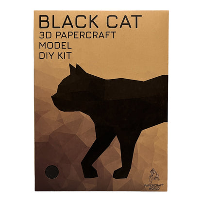 PaperCraft 3D Model (Black Cat)