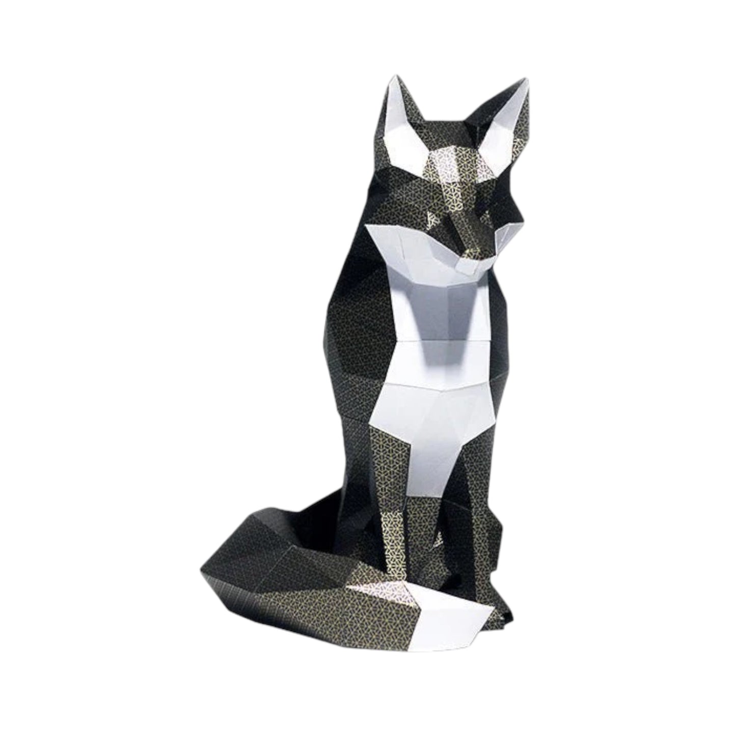 PaperCraft 3D Model (Black Fox)