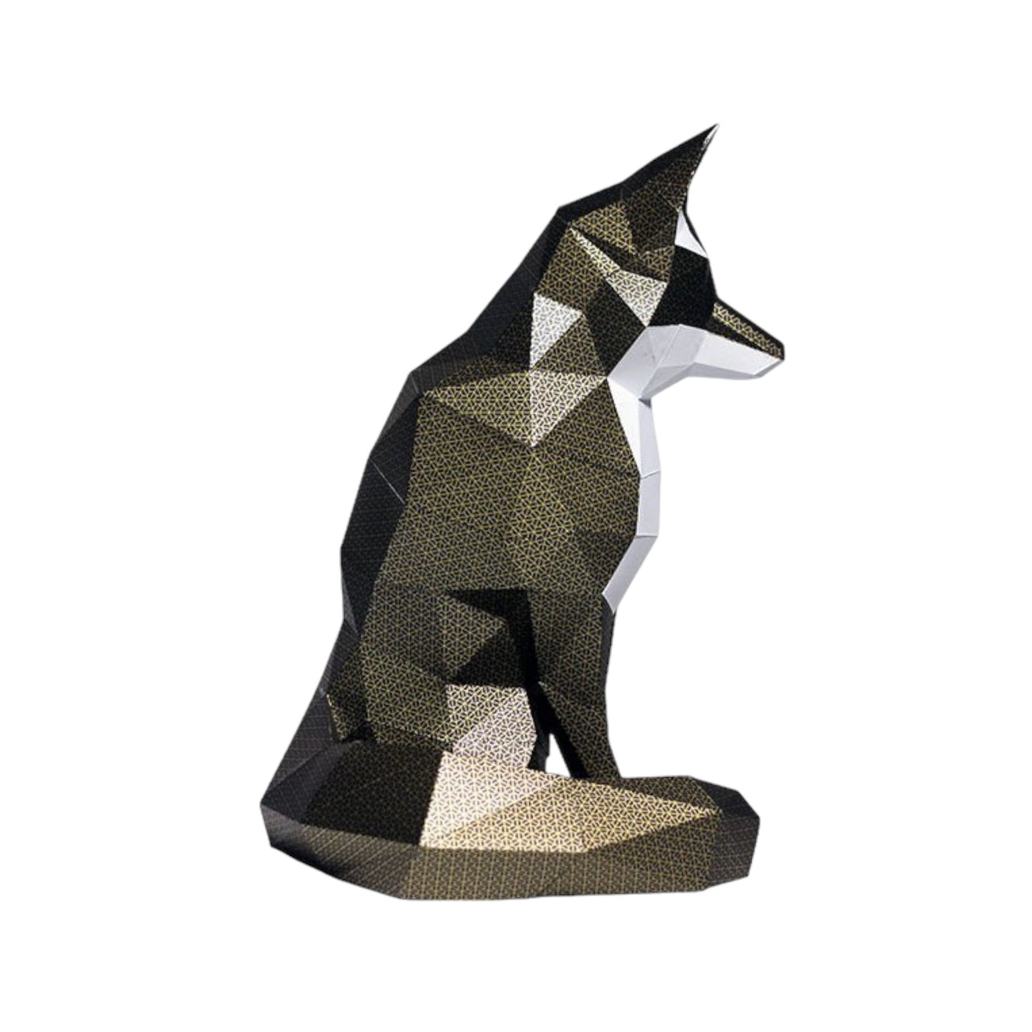 PaperCraft 3D Model (Black Fox)