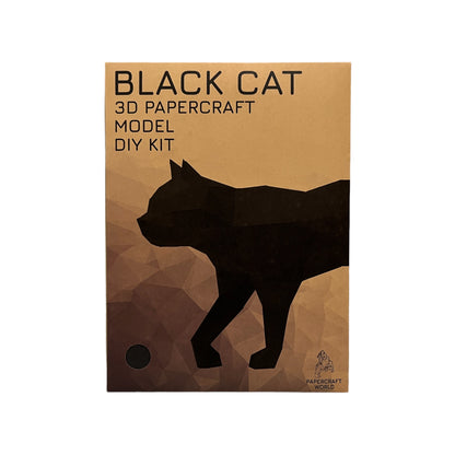 PaperCraft 3D Model (Black Cat)