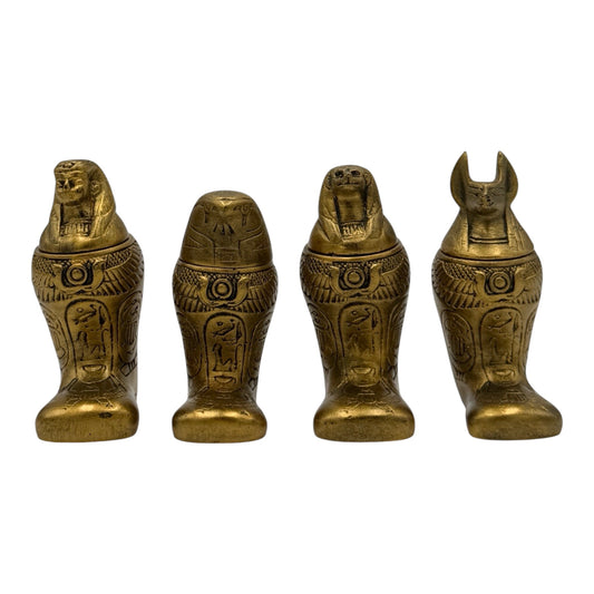 Canopic Jars (Bronze)