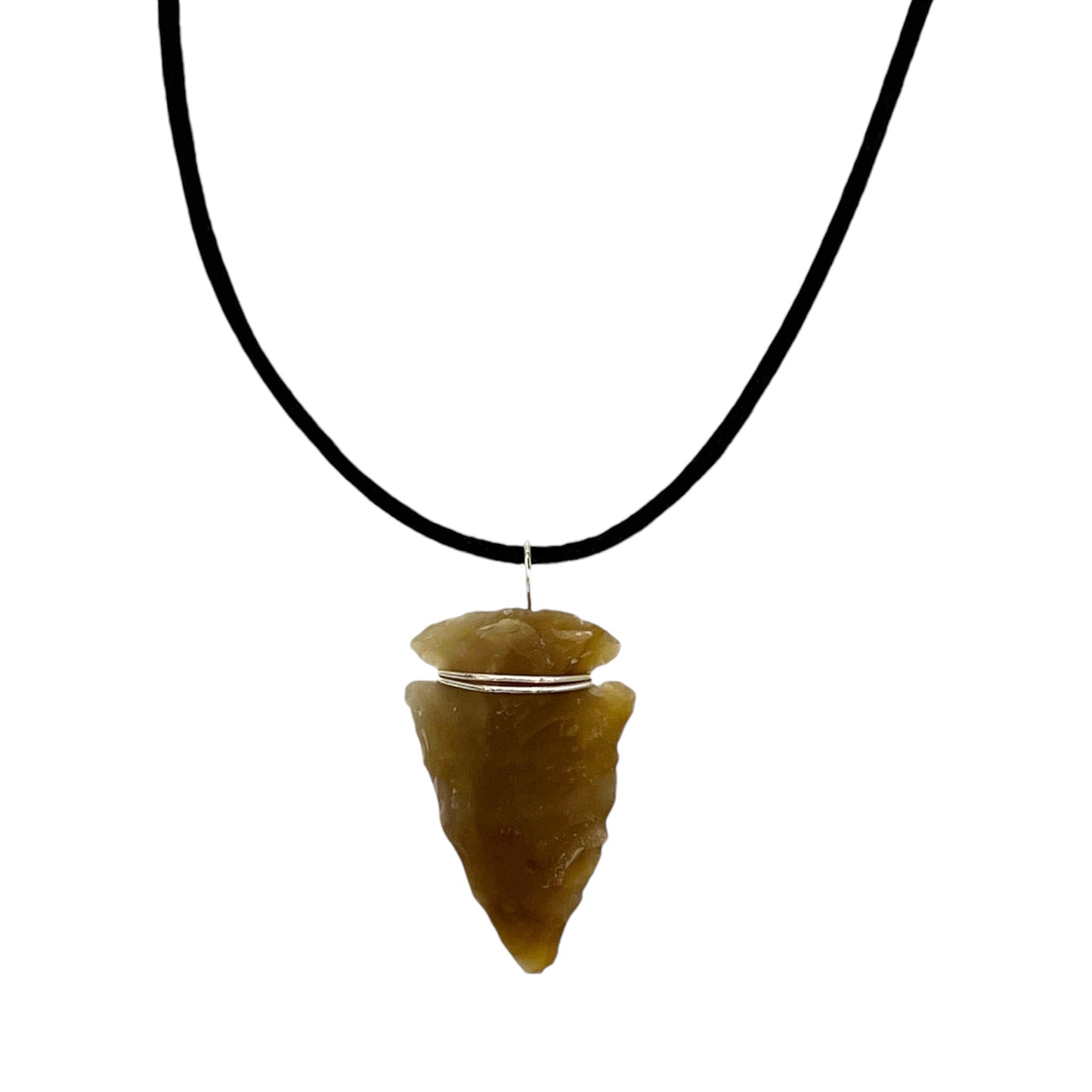 Arrowhead Necklace (Brown)