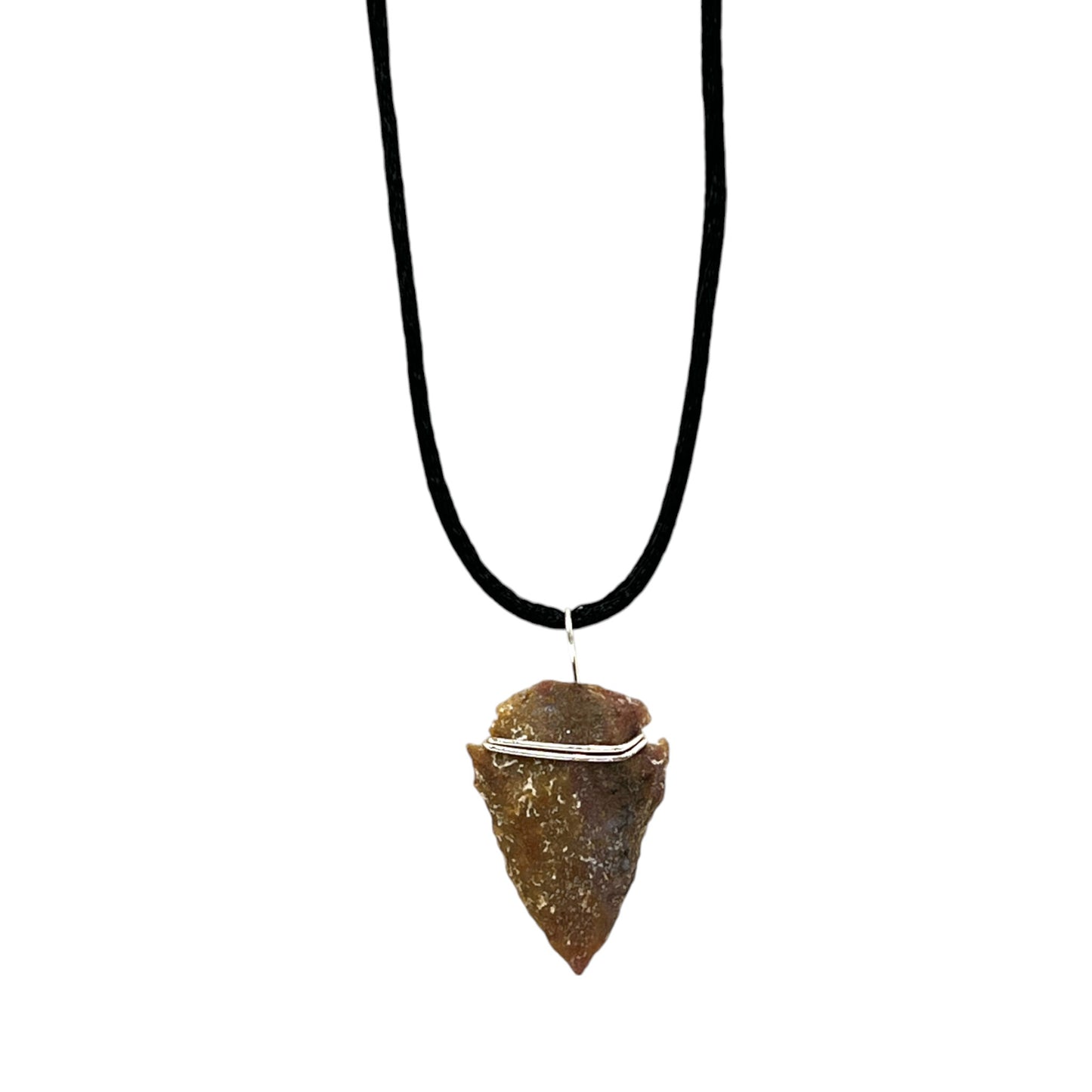 Arrowhead Necklace (Brown)