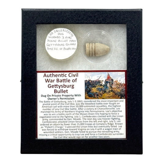 Battle of Gettysburg Bullet (3 Ring)