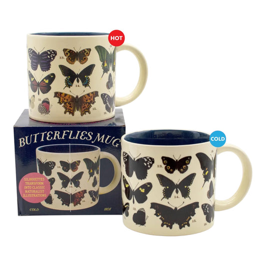 Heat-Changing Butterflies Mug