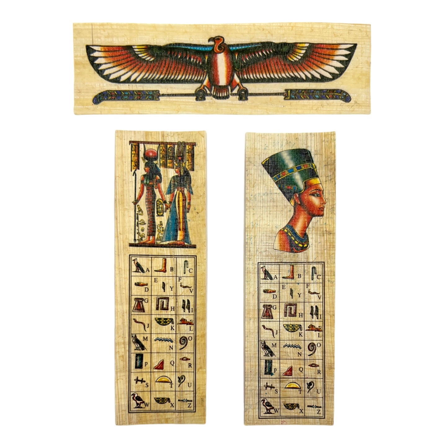 Papyrus Bookmarks (Set of 3)