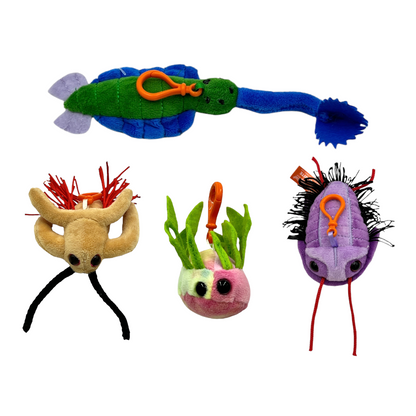 Cambrian Creatures Backpack Clips