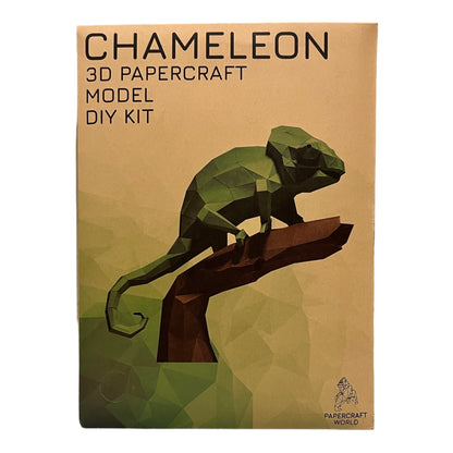 PaperCraft 3D Model (Chameleon)