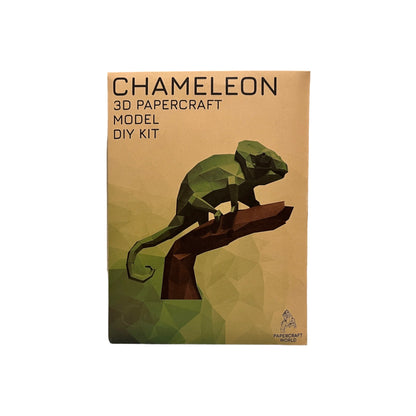 PaperCraft 3D Model (Chameleon)