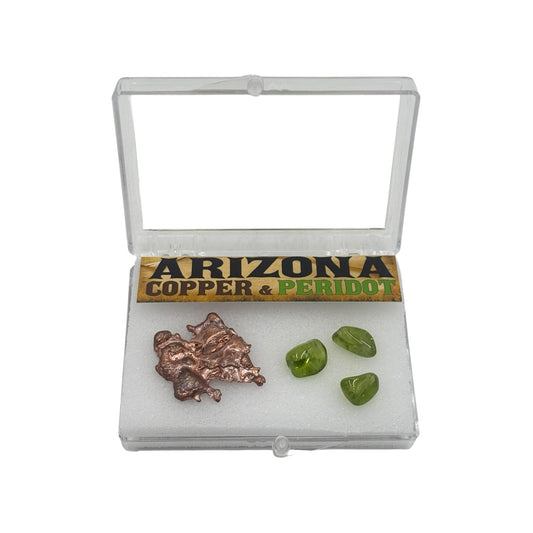 Copper and Peridot + Case
