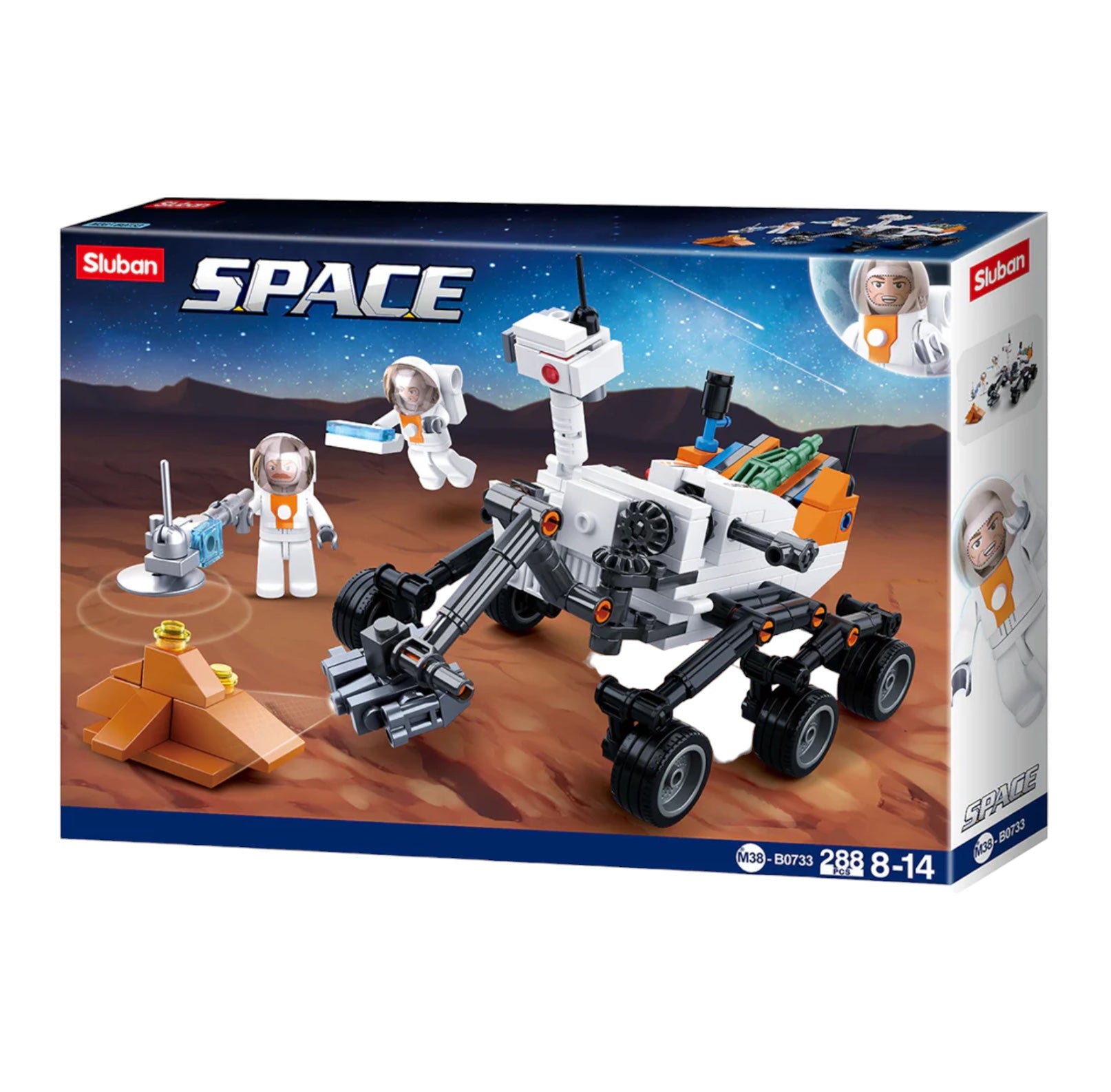 Curiosity Kit Rover Curiosity Rover Brick Building Set – Tyrannostorus