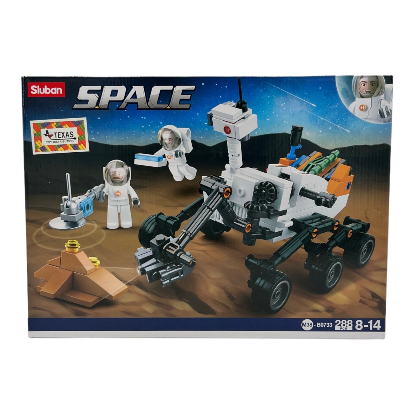 Curiosity Rover Brick Set