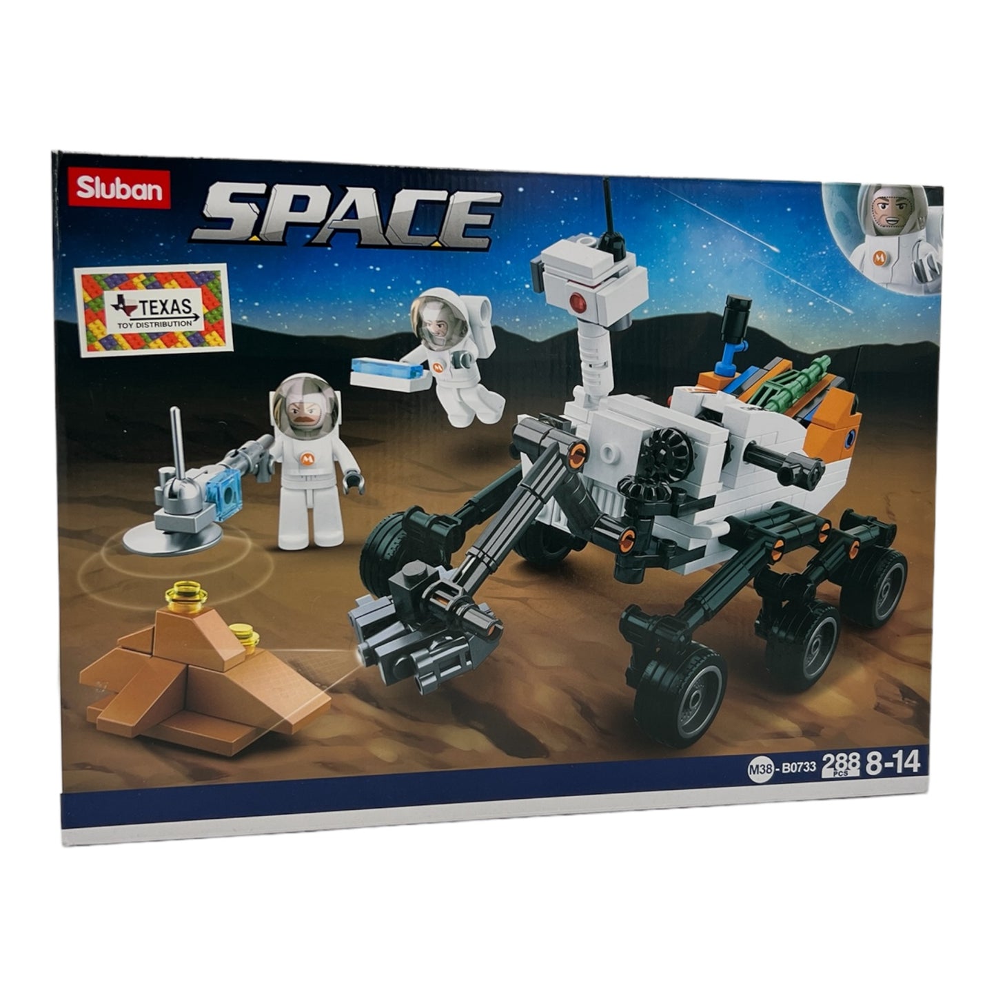 Curiosity Rover Brick Set