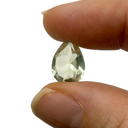 Cut Gemstone (Prasiolite)