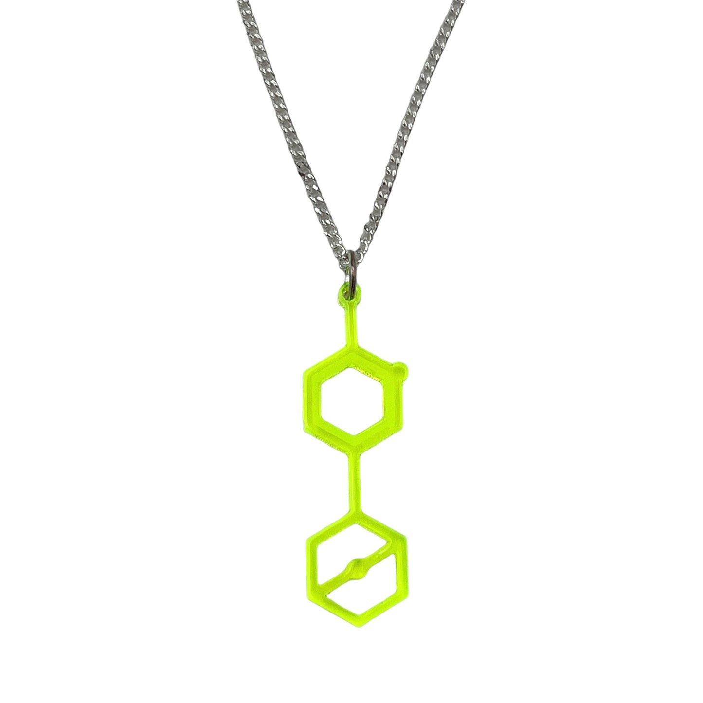 Dart Frog Molecule Necklace