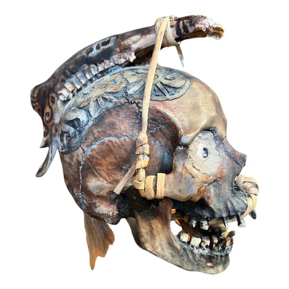 Dayak Tribal Skull