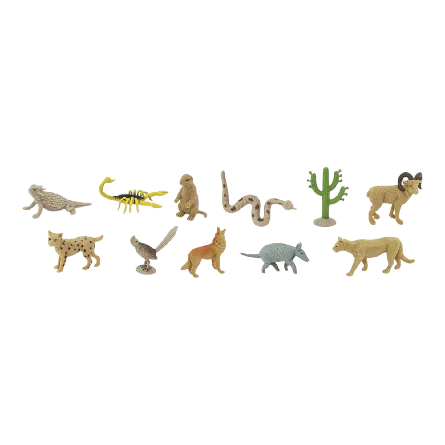 Miniature Figures Tube (Safari)
