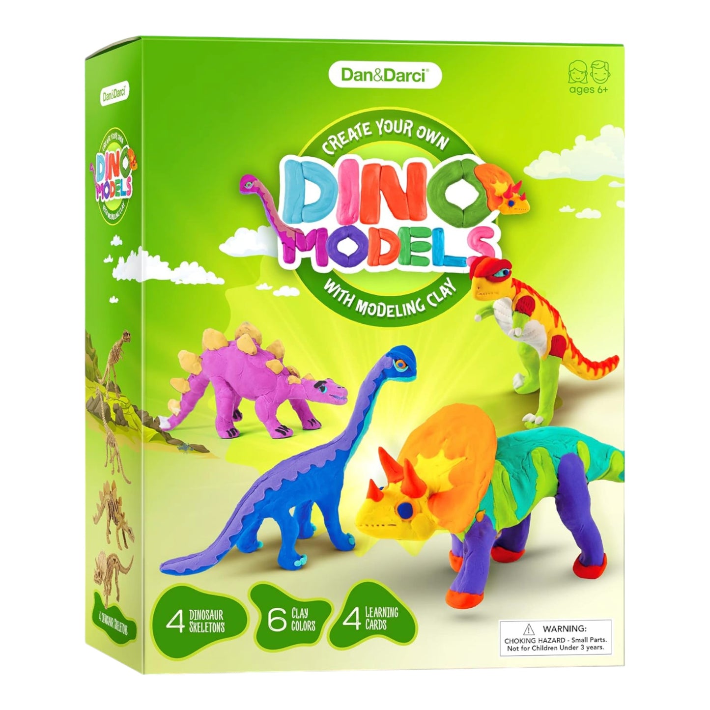 Dino Clay Models