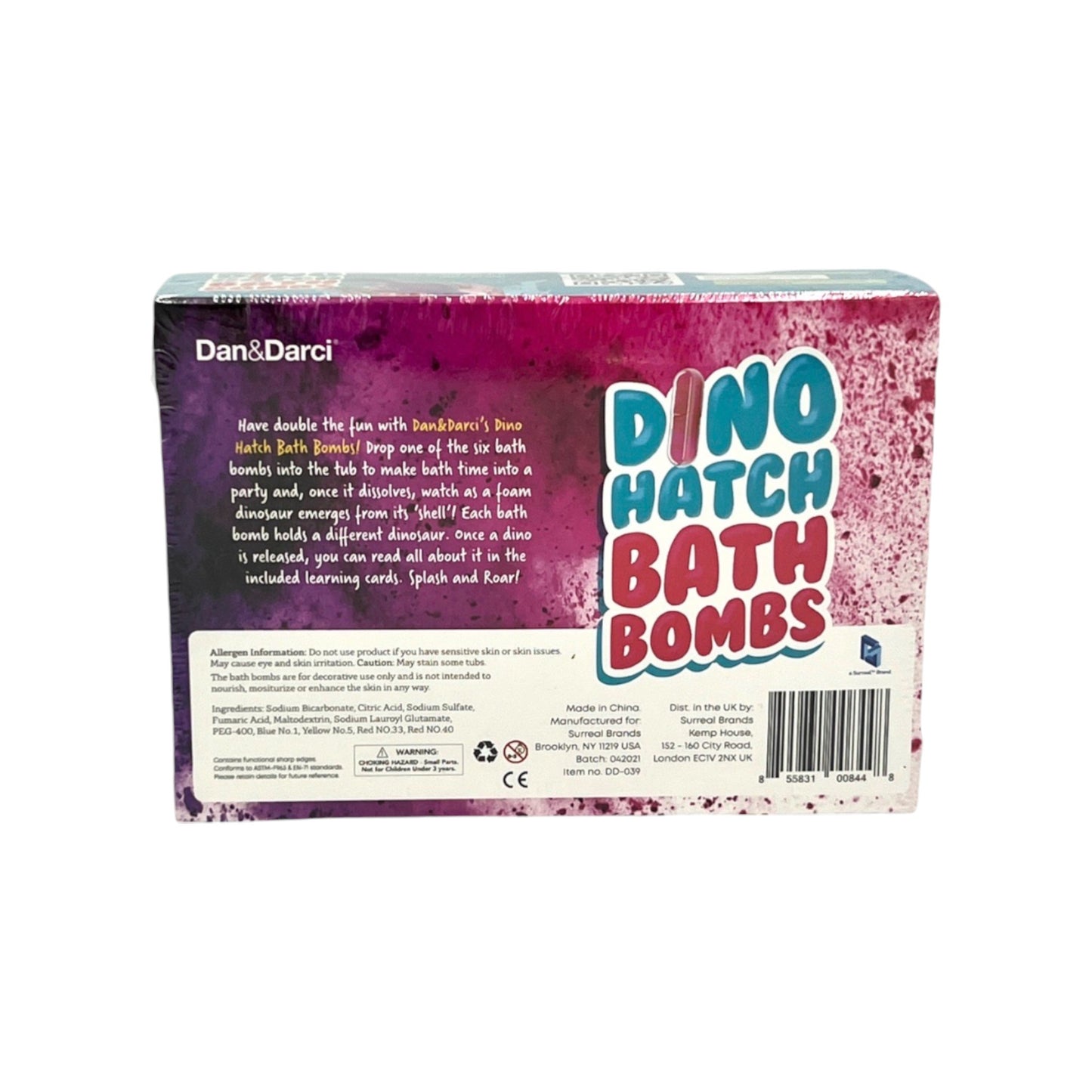 Dino Hatch Bath Bombs