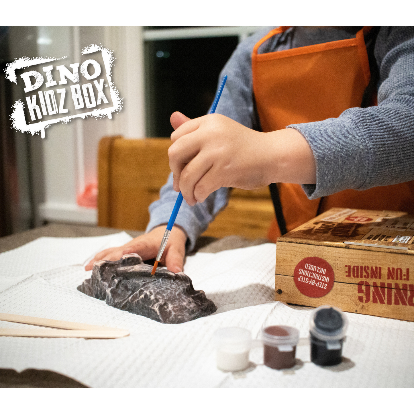 Dino Kidz Box Fossil Casting Kit