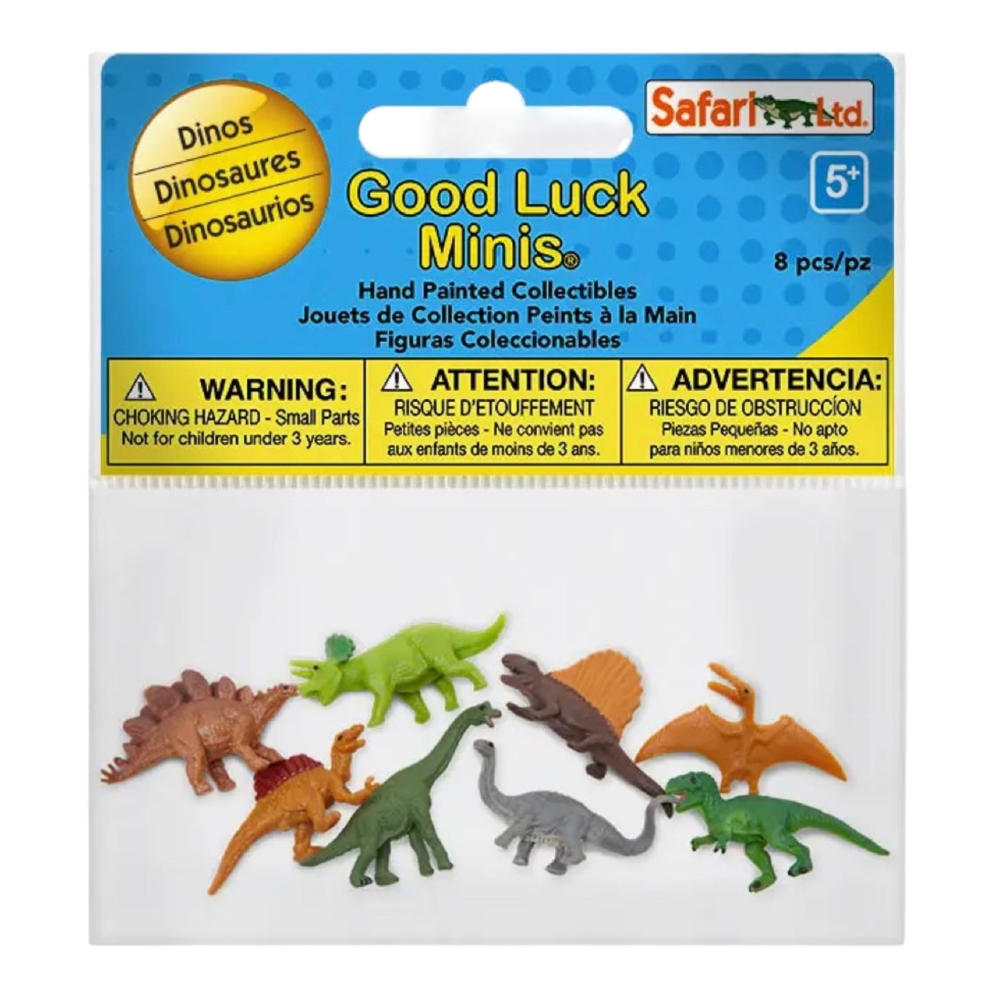 Dino Minis Pack of 8 (Safari)