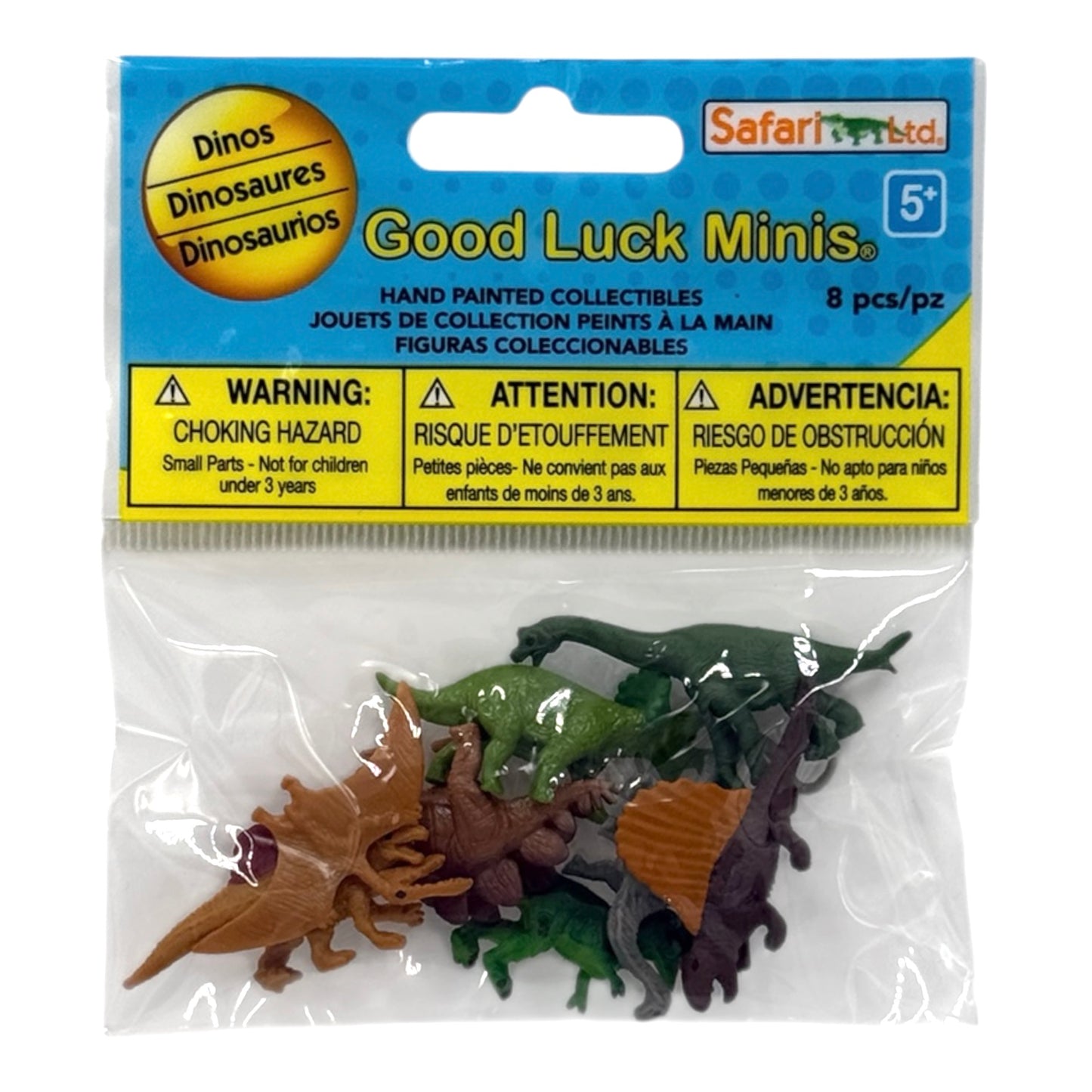 Dino Minis Pack of 8 (Safari)