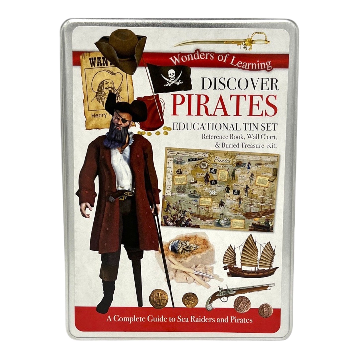 Discover Pirates Tin