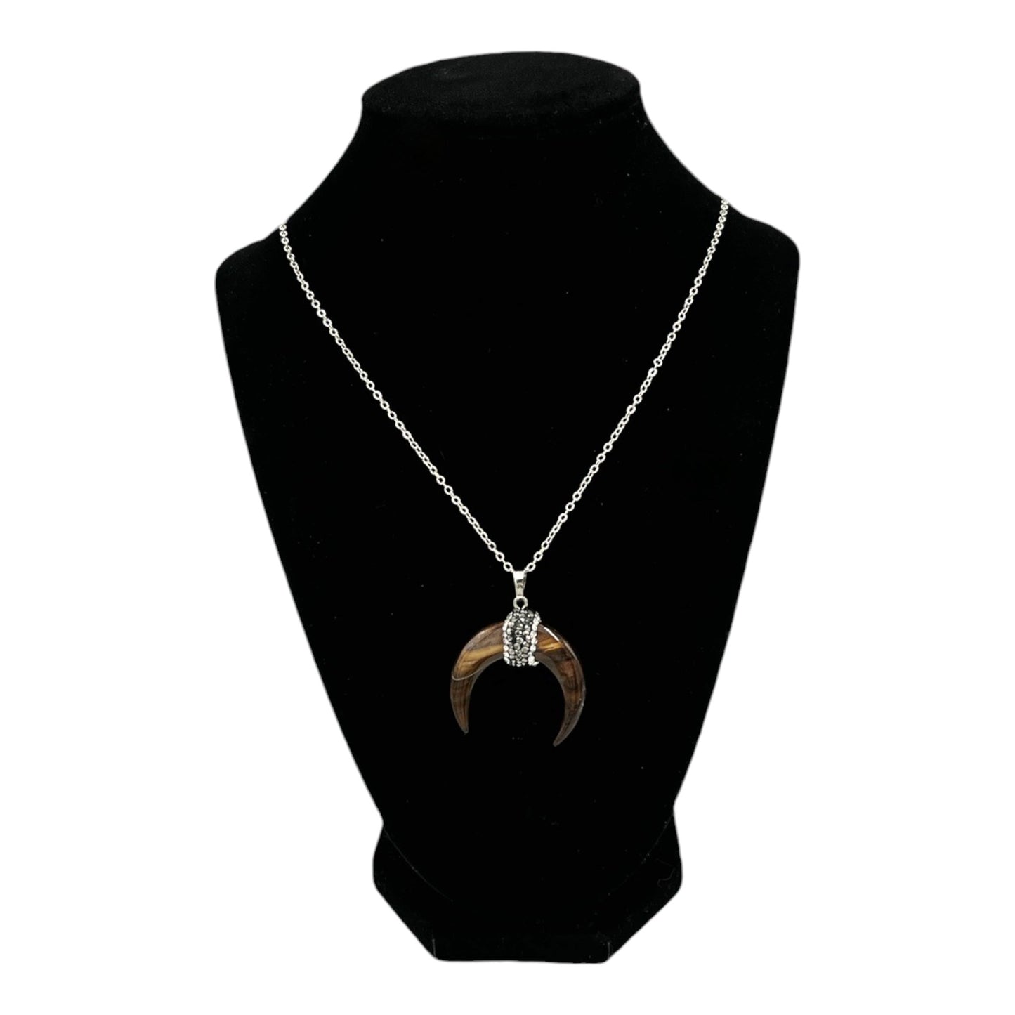 Double Horn Necklace