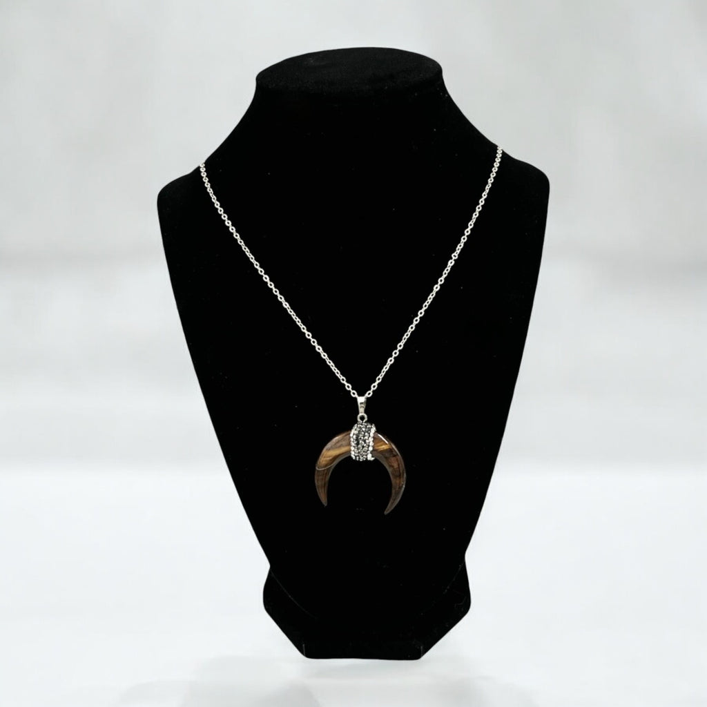 Double Horn Necklace