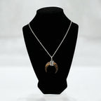 Double Horn Necklace
