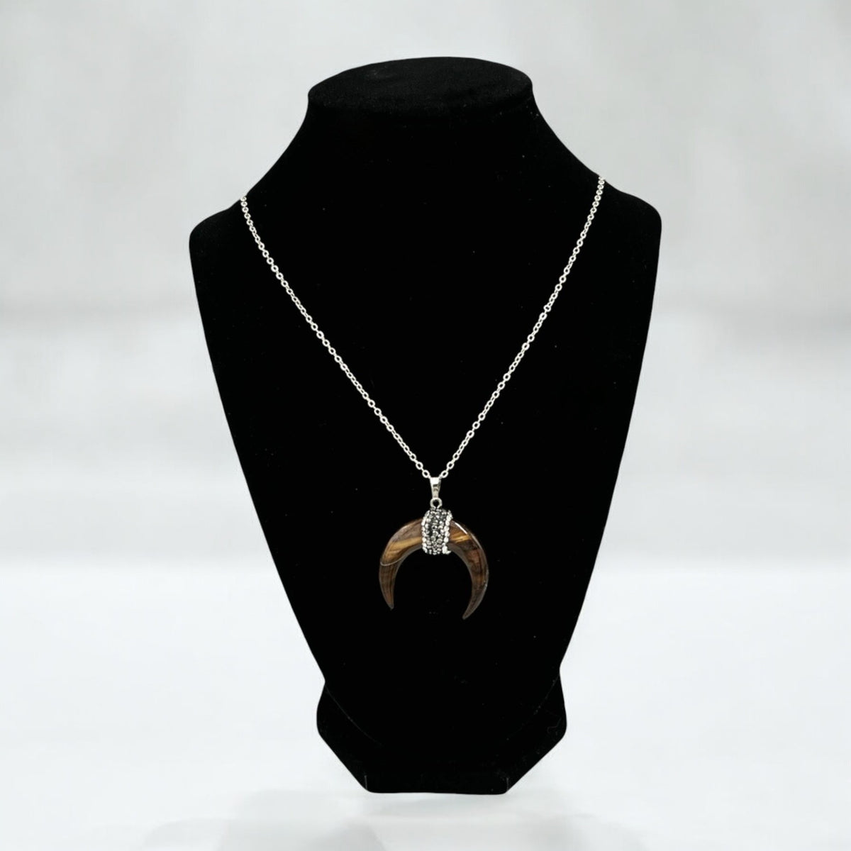 Double Horn Necklace