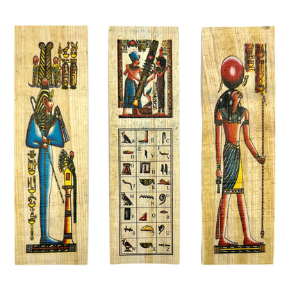 Papyrus Bookmarks (Set of 3)