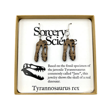 Tyrannosaurus Earrings