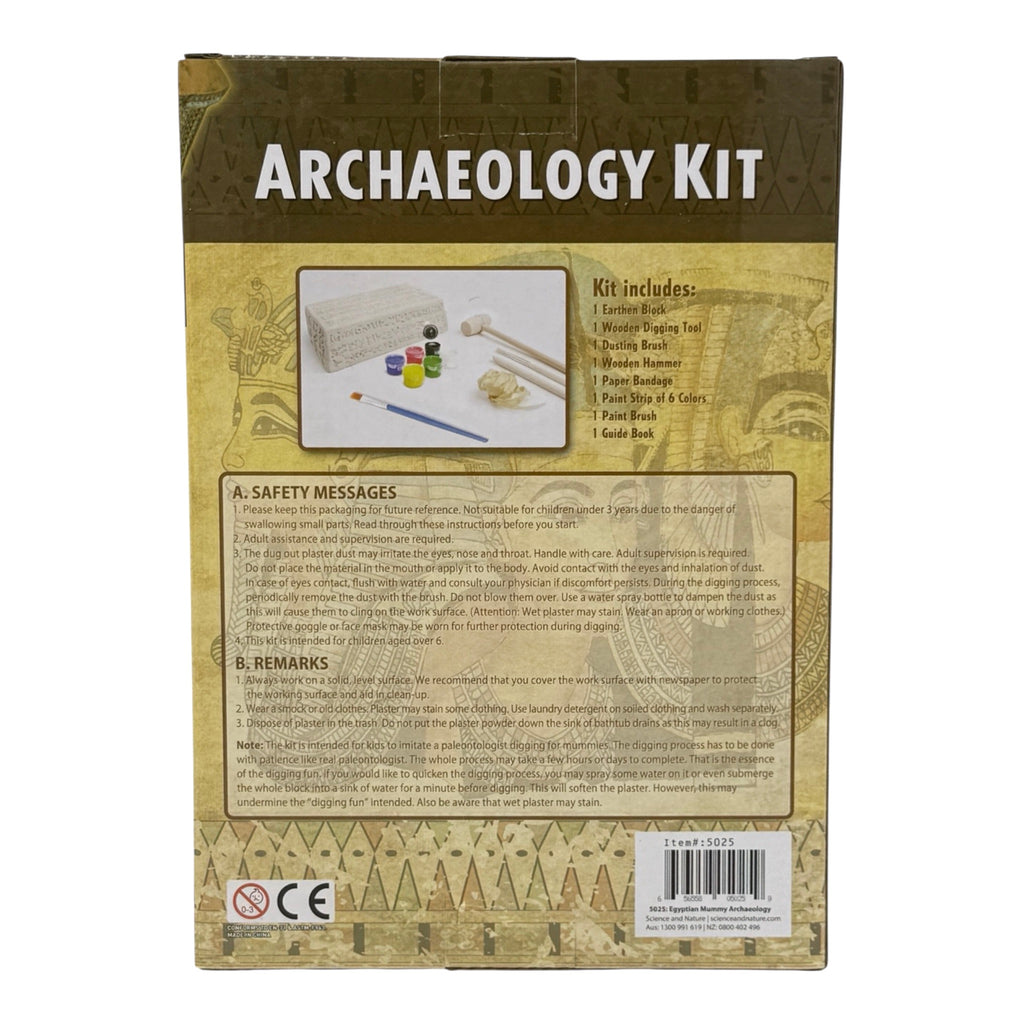 Egyptian Mummy Archaeology Kit