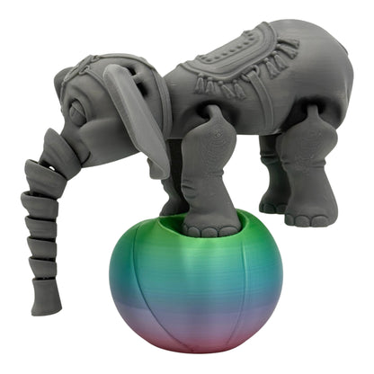 3D Printed Circus Elephant
