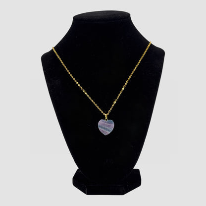 Fluorite Heart Necklace