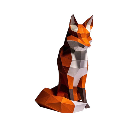 PaperCraft 3D Model (Fox)