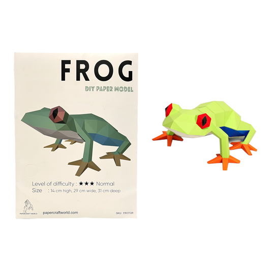 PaperCraft 3D Model (Frog)