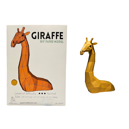 PaperCraft 3D Model (Giraffe)