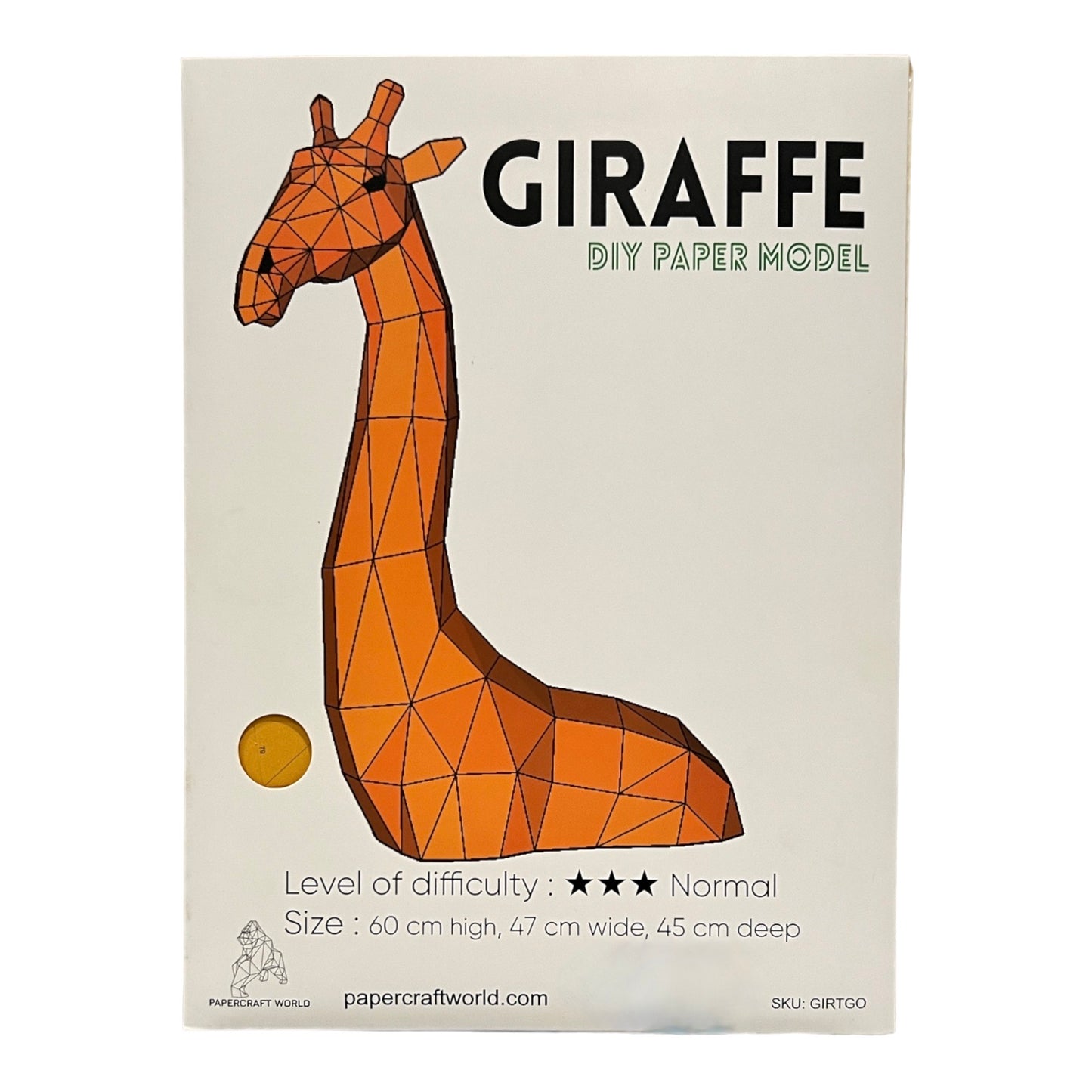 PaperCraft 3D Model (Giraffe)