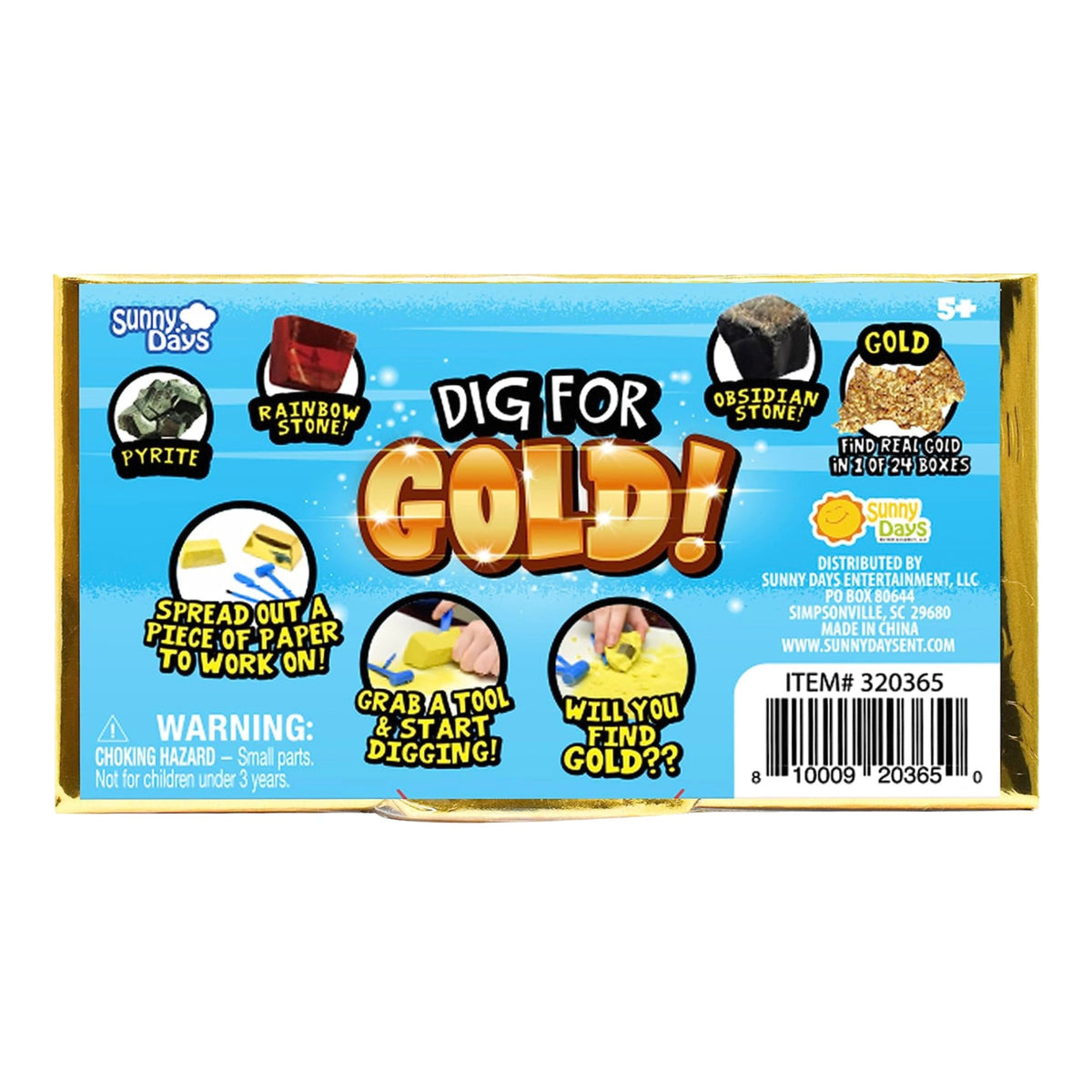 Gold Bar Dig Kit