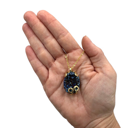 Druzy Aura Necklace